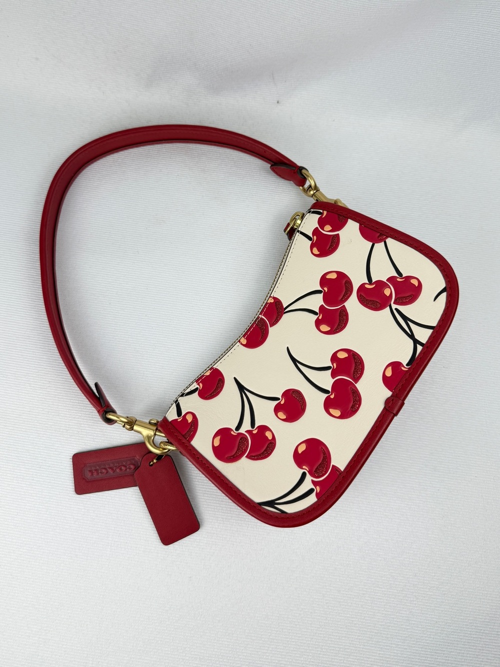 Coach Cherry Swinger 20 Shoulder Bag NWOT